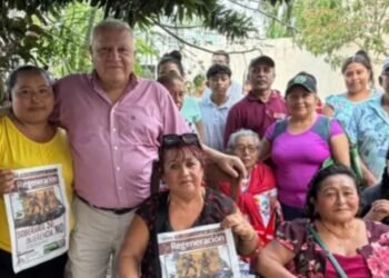 La batalla interna de Morena llega a las calles; Rafael Marín lleva su mensaje a La Guadalupana