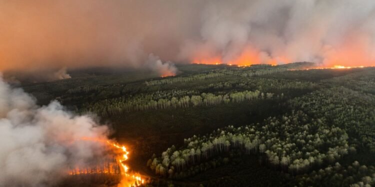 Europa combate un verano histórico de incendios; la emergencia se agrava