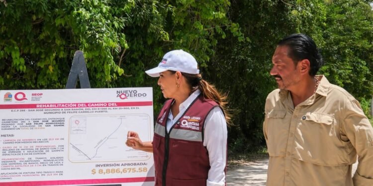 Zona Maya rompe rezago de 15 años: rehabilitan camino para más de 4 mil habitantes