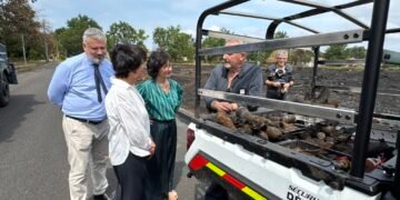 ¡Increíble hallazgo tras el incendio en Francia! Explosiones destapan cerca de 400 proyectiles de la Segunda Guerra Mundial