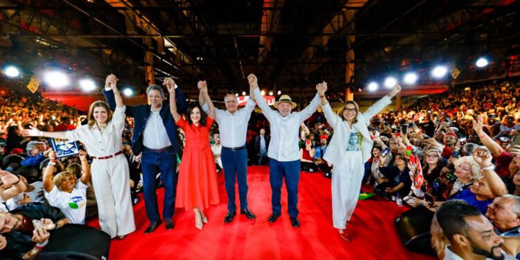 El PT oficializa la candidatura de Lula; buscará mantenerse en la Presidencia de Brasil