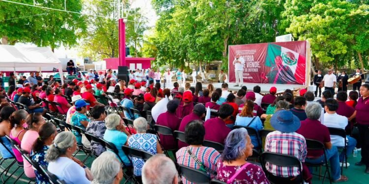 ¿Unidad rumbo a la definición de Morena? Rafa Marín reúne a cientos en Puerto Morelos