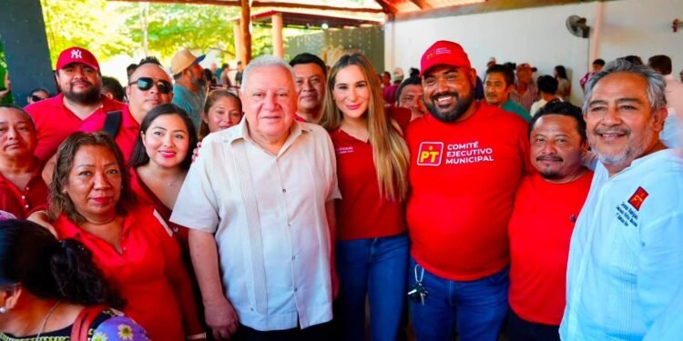 Rafael Marín recorre Quintana Roo para fortalecer la defensa de la transformación