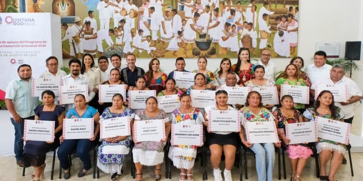 Artesanas de Quintana Roo reciben impulso de 2.4 mdp para llegar a nuevos mercados