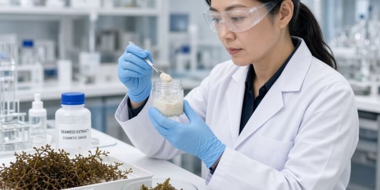 ¿Sargazo en tu crema? Prueba en Cancún busca convertir el alga en cosméticos