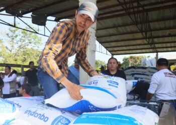 ¿Ya estás en el padrón? Entregan 32 toneladas de alimento para tilapia en todo el estado