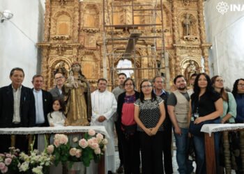Recuperan tesoro religioso: Santa Rosa de Lima regresa a su capilla en Hidalgo