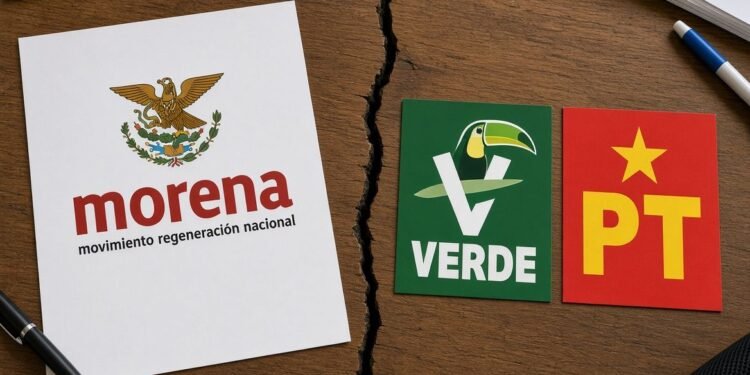 ¿Se acabó el “todos juntos”? Morena, Verde y PT evaluarán competir por separado