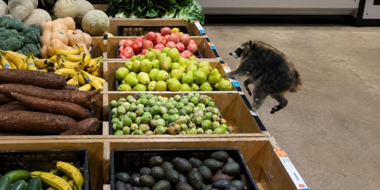 ¡Jimothy causa sensación! Un pequeño mapache inspira miles de dólares en donaciones contra el hambre