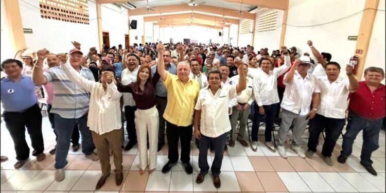 Rafael Marín lleva su mensaje de organización y soberanía a Puerto Morelos
