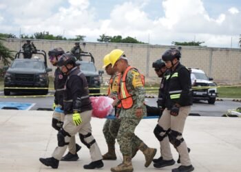 ¿Te llegó la alerta? Más de 172 mil personas participaron en el simulacro en Quintana Roo