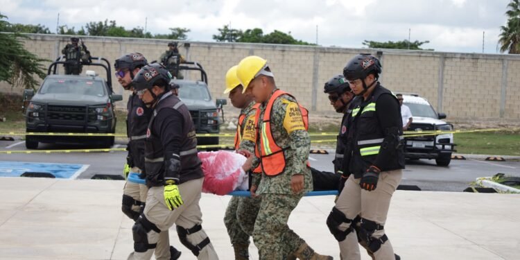 ¿Te llegó la alerta? Más de 172 mil personas participaron en el simulacro en Quintana Roo