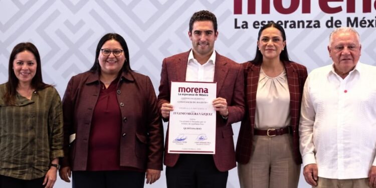 Morena coloca a Gino Segura al frente de su organización política en Quintana Roo