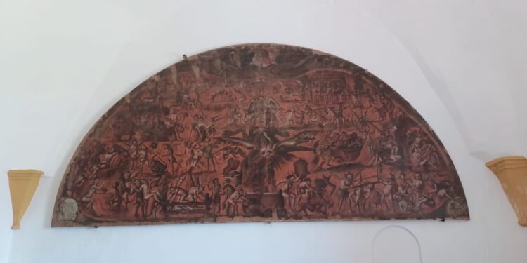 Volvieron a Oaxaca después de los terremotos: las gigantescas pinturas que guardan un misterio