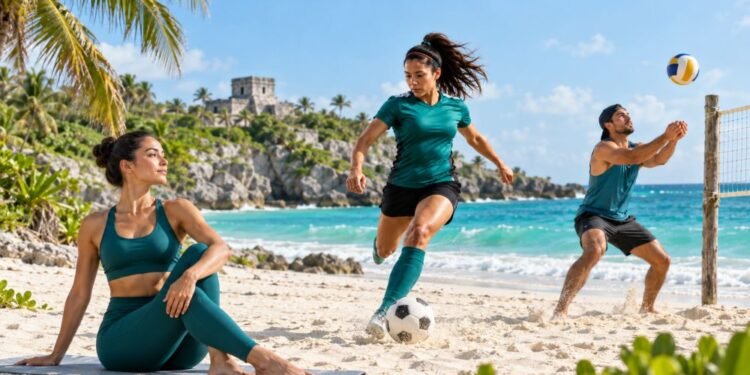 Tulum apuesta por el turismo deportivo: fútbol, voleibol y yoga llegan en octubre
