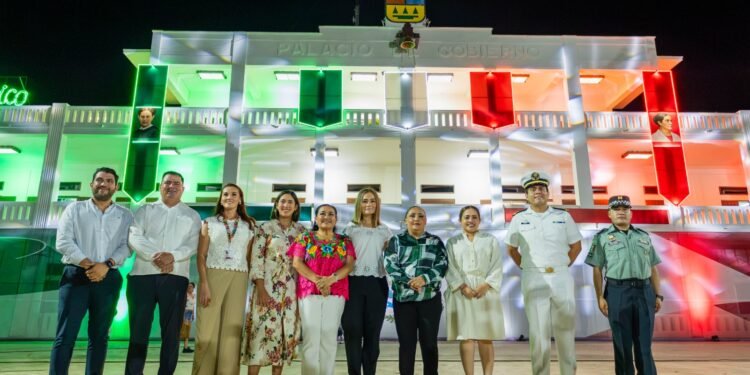 ¡Arrancan las Fiestas Patrias! Chetumal enciende sus luces tricolores