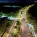 Chetumal ilumina su bahía: terminan primera etapa de nuevo alumbrado público