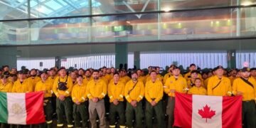 ¿Qué hicieron 104 mexicanos en los incendios de Canadá? Así fue su misión