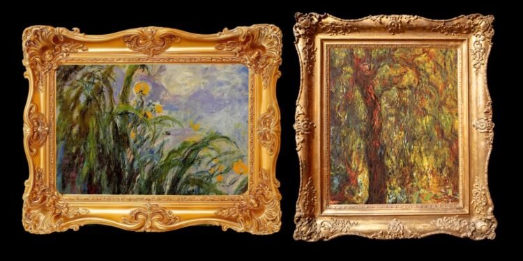 Dos obras inéditas de Monet serán exhibidas antes de una subasta en París