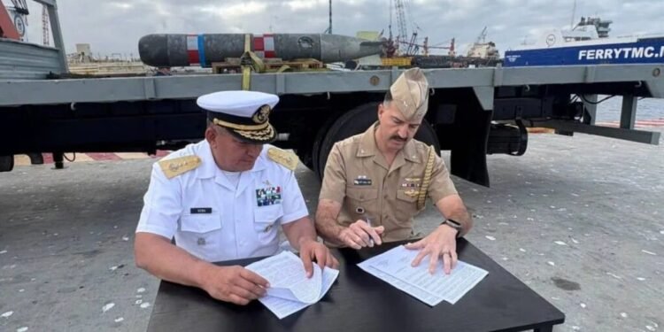 ¿Cómo llegó un torpedo de EU a aguas mexicanas? Marina lo recupera y devuelve
