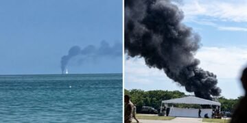 ¡Humo negro hasta Belice! Quema de narcóticos en Chetumal causa polémica